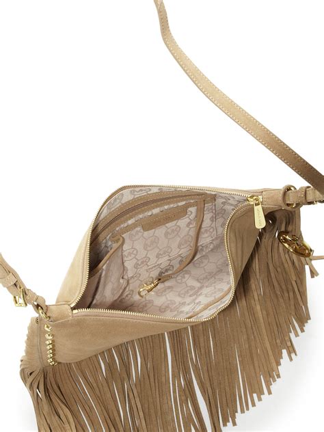 michael kors small billy fringe crossbody|Michael Kors Fringe Bags & Handbags for Women for sale .